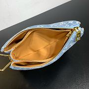 Louis Vuitton LV Coussin BB Light Blue Denim Bag 21x16x7cm - 4