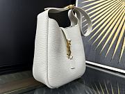 YSL Le 5 À 7 Soft Hobo White 15x16x7cm - 5