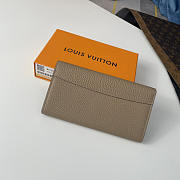 Louis Vuitton LV Taurillon Capucines Wallet Galet Beige 20×11×2.5cm - 4