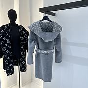 Louis Vuitton LV Hooded Wrap Coat - 2