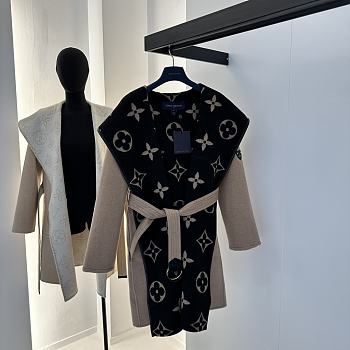 Louis Vuitton LV Hooded Wrap Coat 04