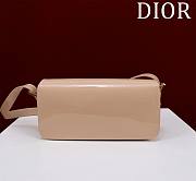 Dior Miss Flap Bag Rope Beige Patent Calfskin 22 x 11 x 6 cm - 4