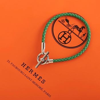 Hermes Green Bracelet