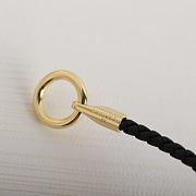 Hermes Black Gold Bracelet - 4