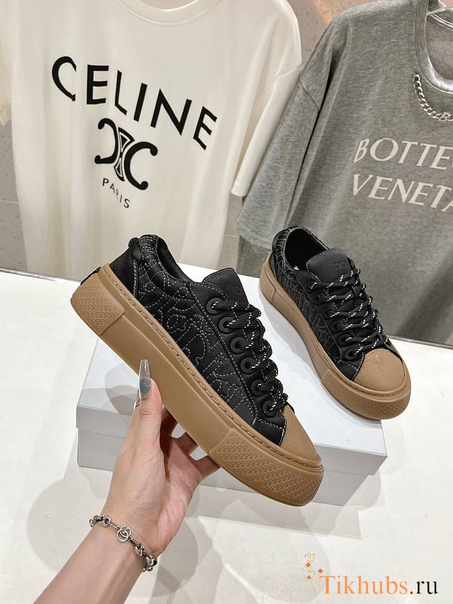 Dior And Stone Island B33 Sneaker Black And Brown - 1