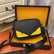 Fendi Shoulder Bag Black 24x16x7cm - 1