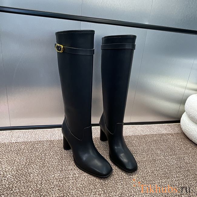 Dior Black Long Boots - 1