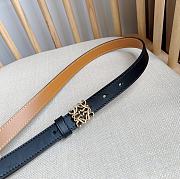 Loewe Black Brown Belt 2cm - 2