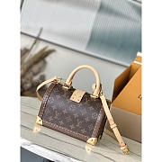 Louis Vuitton LV Speedy Trunk Box Bag 21x15x13cm - 5