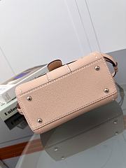 Delvaux Brillant Mini Whole-Grain Leather Light Pink 20x12x15cm - 5