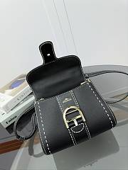 Delvaux Brillant Mini Whole-Grain Leather Black 20x12x15cm - 4