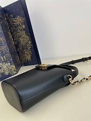 Dior 30 Montaigne Amber Mini Bucket Bag Black 17x18x8cm - 3