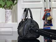 Louis Vuitton LV Speedy Black Bag 18.0x12.5x11cm - 4