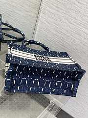 Dior Medium Book Tote Blue White Miss Dior 36 x 27.5 x 16.5 cm - 5