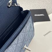 Chanel Bicolor CC Medallion Graphic Denim 17cm - 6