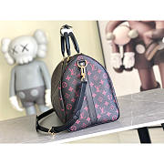 Louis Vuitton LV Keepall Monogram 45 Black Pink 45x27x20cm - 6