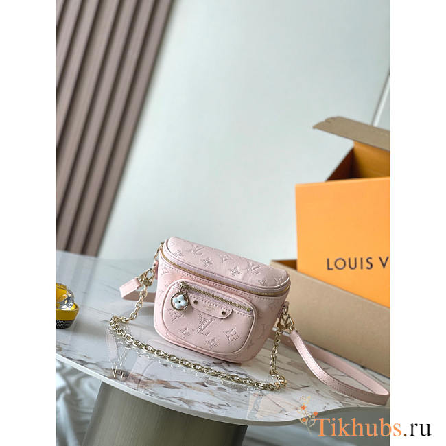 Louis Vuitton LV Mini Bumbag Pink 17x12x9.5cm - 1