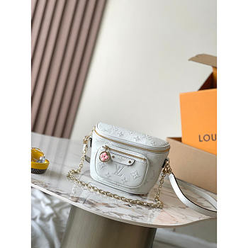 Louis Vuitton LV Mini Bumbag In White 17x12x9.5cm