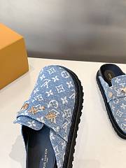 Louis Vuitton LV Denim Clog Slides - 2