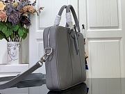 Louis Vuitton LV Porte Documents Voyage PM Handbag Grey 36.5x27.5x6cm - 4