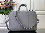 Louis Vuitton LV Porte Documents Voyage PM Handbag Grey 36.5x27.5x6cm - 2