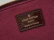 Louis Vuitton LV Nano Alma Bag Bordeaux Red 18 x 12 x 8 cm - 3