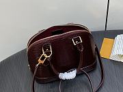 Louis Vuitton LV Alma BB Bordeaux Red Bag 23.5 x 17.5 x 11.5 cm - 4