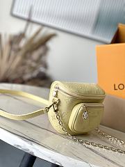 Louis Vuitton LV Mini Bumbag In Yellow 17x12x9.5cm - 5