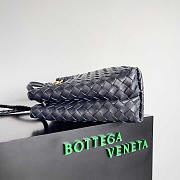 Bottega Veneta Medium Andiamo Dark Blue Bag 32x24x12cm - 4