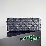 Bottega Veneta Medium Andiamo Dark Blue Bag 32x24x12cm - 3