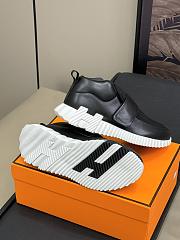 Hermes H Sneaker Black - 5