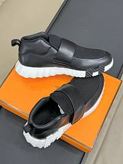 Hermes H Sneaker Black - 4