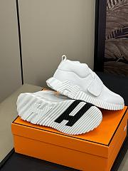 Hermes H Sneaker White - 5