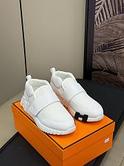 Hermes H Sneaker White - 4