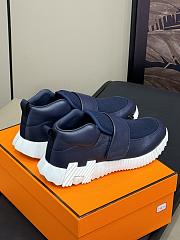 Hermes H Sneaker Blue - 2