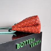 Bottega Veneta Small East/West Andiamo Green Orange 29x18x10cm - 5