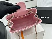 Chanel Bucket Bag Pink Caviar 16x15x9cm - 6