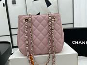 Chanel Bucket Bag Pink Caviar 16x15x9cm - 3