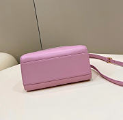 Fendi Peekaboo Bag Purple 23x7x19cm - 6