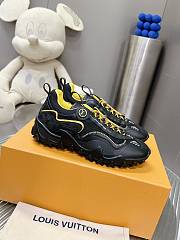 Louis Vuitton LV Rush Sneaker Black Yellow - 1