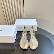 Dior Gold Sandal - 5