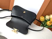 Celine Teen Lola Shiny Calfskin Black 20x11.5x5cm - 5