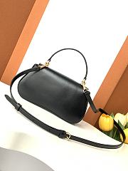 Celine Teen Lola Shiny Calfskin Black 20x11.5x5cm - 3