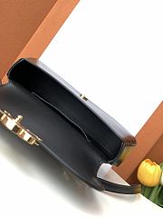 Celine Teen Lola Shiny Calfskin Black 20x11.5x5cm - 2