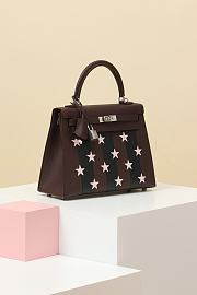 Hermes Kelly 25 Bag Star Brown 25cm - 5