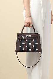 Hermes Kelly 25 Bag Star Brown 25cm - 4