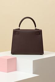 Hermes Kelly 25 Bag Star Brown 25cm - 3