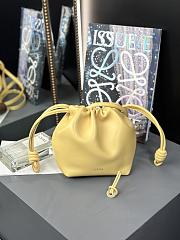 Loewe Mini Flamenco Clutch Yellow Bag 23x5.5x17cm - 1