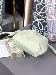 Loewe Mini Flamenco Clutch Light Green Bag 23x5.5x17cm - 6