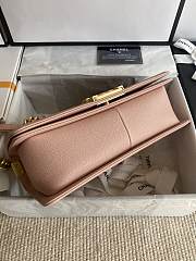 Chanel Leboy Bag Pink Caviar Gold 25cm - 5